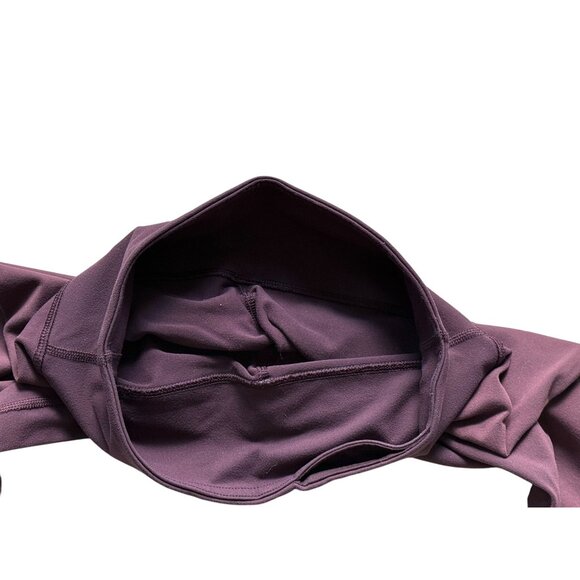 Lululemon Womens Dark Maroon Full-Length Leggings Size 4 - Picture 6 of 13